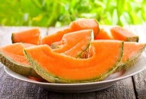 Rockmelons contains potassium which is good for your ears.