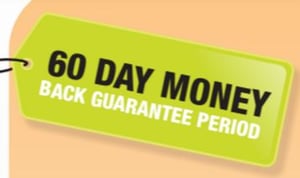 60 day Full Money back