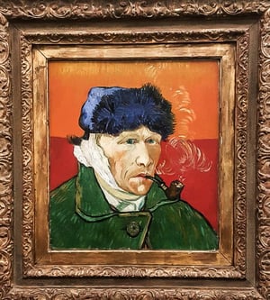 Van gogh - ear bandage